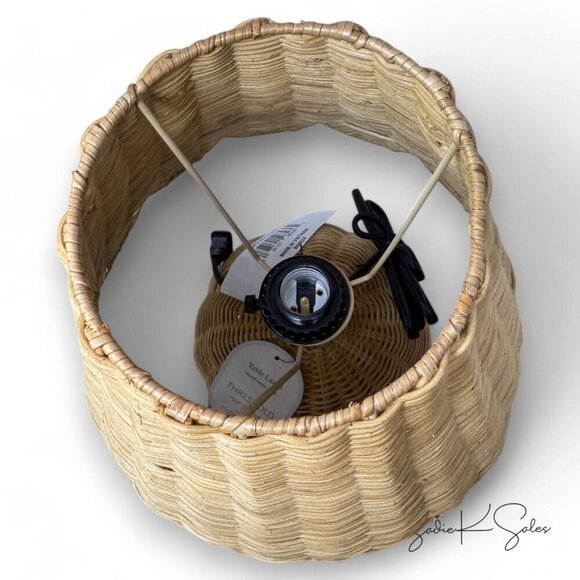 Table Lamp with Woven Base and Woven Shade - Threshold Studio McGee - Target - Picture 10 of 10